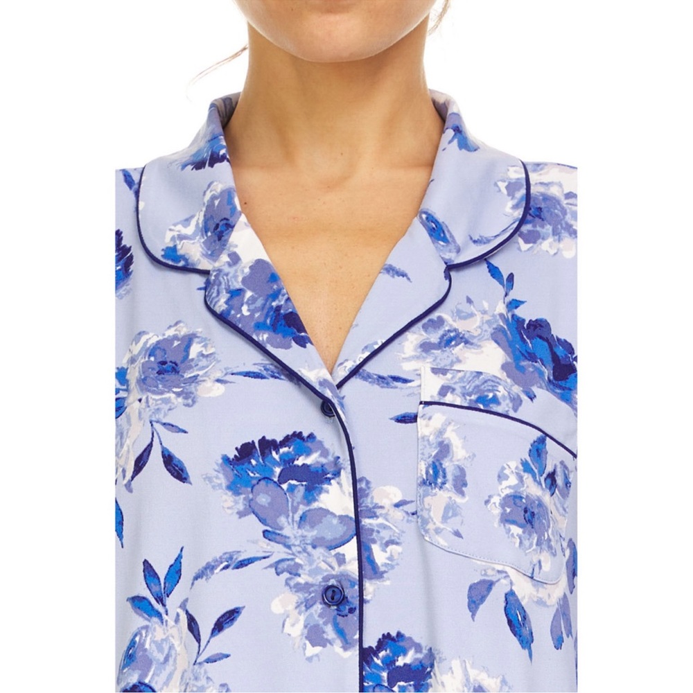 Flora by Flora Nikrooz Notch Collar Sleep Shirt - Picture 8 of 8